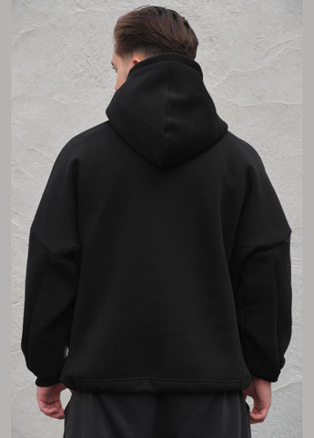 Мужское Оверсайз Худи Толстовка На Флисе С Капюшоном И Принтом 1702 Without (303360326)