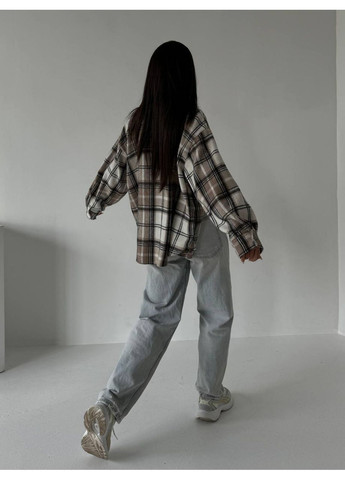 Жіноча трендова сорочка в клітинку з турецького кашеміру Vakko (363621433)