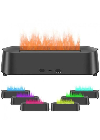 Увлажнитель воздуха с имитацией огня от USB аромадифузор черный Po Fanu (303577549)