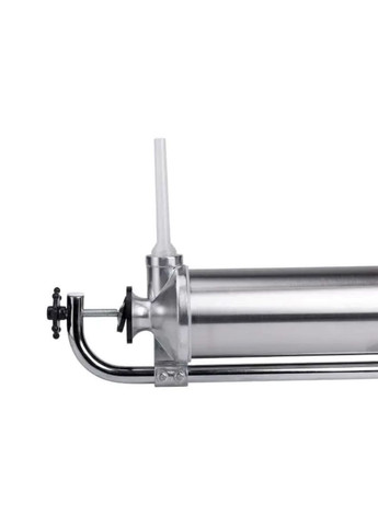 Вертикальний шприц для ковбаси 2,5 л з нержавіючої сталі ковбасний шприц з 4 насадками для домашнього приготування ProDobro (364189617)