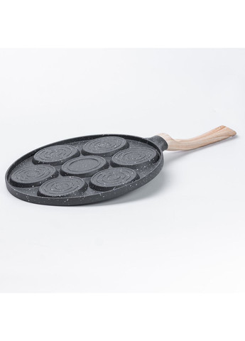 Сковорода со смайликами на 7 секций сковорода для блинов, оладий, яиц, сырников No Brand (367724358)