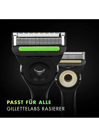 Картриджі змінні для гоління (леза касети) чоловічі Labs 10 шт. Gillette (349457487)