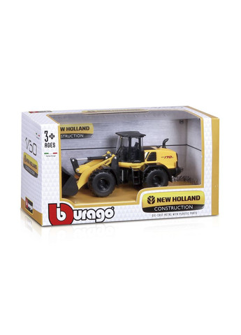 Автомодель серії Construction - ЕКСКАВАТОР NEW HOLLAND W170D Bburago (339783420)