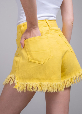 Шорти жіночі джинсові жовті 200480 Power (266147078)