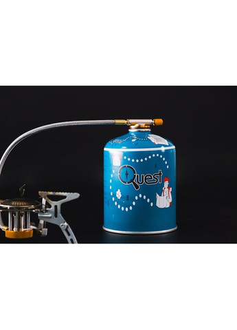 Газовый баллон резьбовой бутановый, 450гр Quest (353502511)