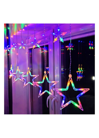 Гирлянда бахрома уличная (наружная) 2 м 138 LED Mix Springos CL4017 (340459310)