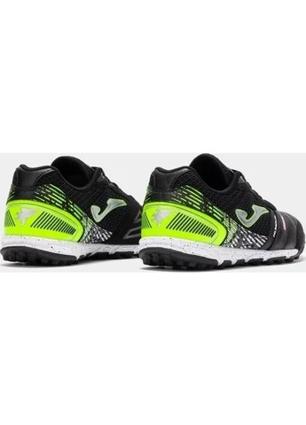 Черные сороконожки (шиповки) черно-лаймовые muns2501tf Joma