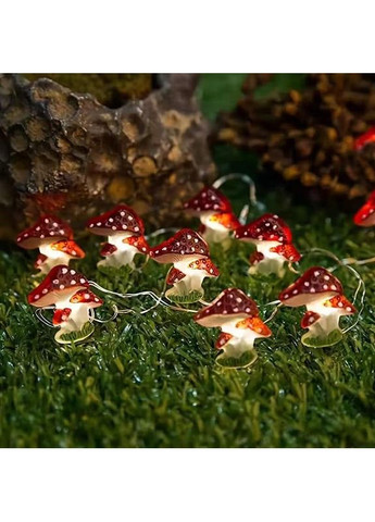 Світлодіодна гірлянда на батарейках «Квіткова Аура» 3 м на 20 лампочок із декоративними квіточками 2 м 20 LED No Brand (370290345)