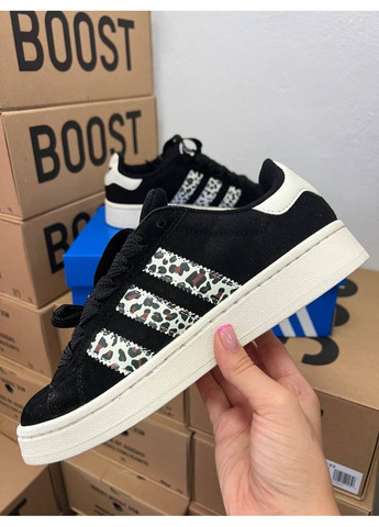 Чорні всесезонні кросівки campus 00s leo adidas