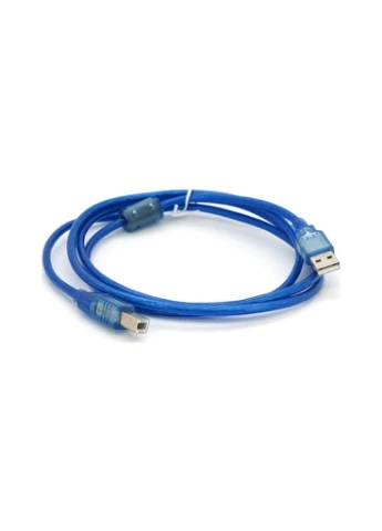 Кабель для принтера USB 2.0 AM/BM 1.5m ferrite blue (YT-AM/BM-1.5TBL) Ritar (386196233)