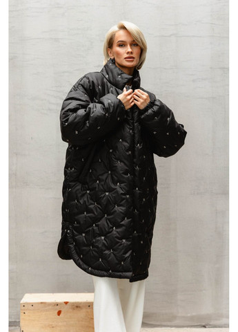 Черная демисезонная куртка-рубашка. черная Seventeen