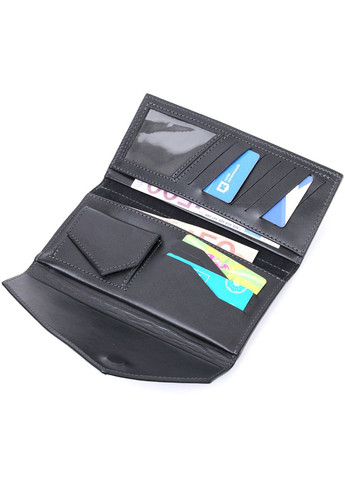 Стильный кошелек с монетницей снаружи из натуральной кожи 11646 Grande Pelle (329149490)