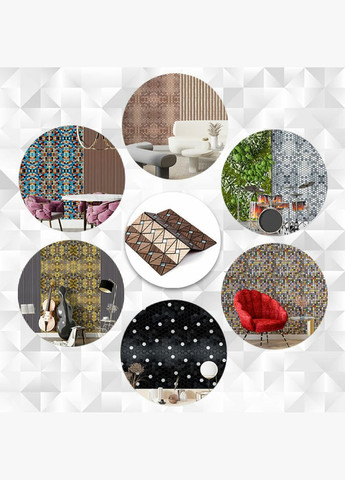 Самоклеящаяся алюминиевая плитка 300х300х3мм SW-00001927 No Brand (316051166)