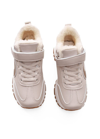 Молочные кроссовки для девочки подростка No Brand