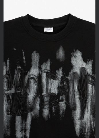 Lizi Kids світшот з візерунком для хлопчика 281 152 см shop (2000990966278) чорний повсякденний бавовна