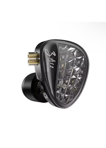 KZ ZA12 TUNING Crystal (2DD+4BA, Micro) – гибридные Hi-Fi наушники с микрофоном и кастомизацией звука Knowledge Zenith (361269361)