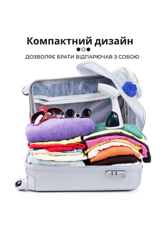 Ручной отпариватель для одежды 250 мл парогенератор для дома и путешествий утюг для деликатных тканей ProDobro (364190449)