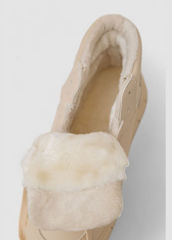 Кроссовки женские зимние на меху Ager 248RMB17 бежевые демисезоны (339597200)