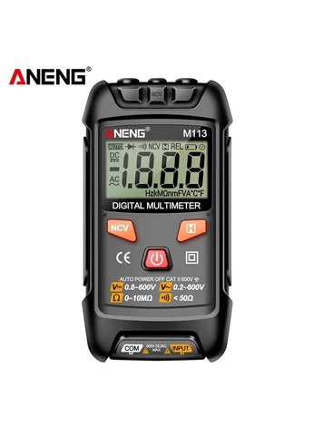 Компактний цифровий мультиметр M113 з автоматичним діапазоном Aneng (303401440)