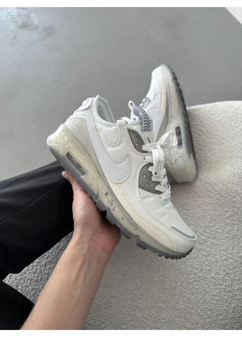 Білі Осінні кросівки чоловічі nike air max terrascape 90 white найк аір макс тн плюс No Brand