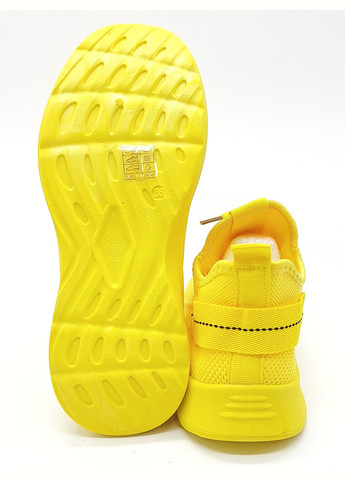 Желтые всесезонные женские кроссовки желтые текстиль l-16-38 23 см(р) Lonza