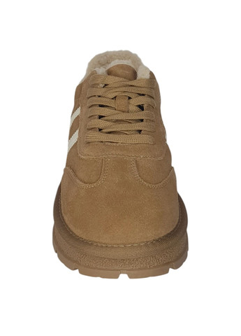 Зимние кроссовки Wollen коричневые зима (311198963)