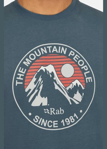 Футболка чоловіча Stance Alpine Peak, Beluga, Rab (334671506)