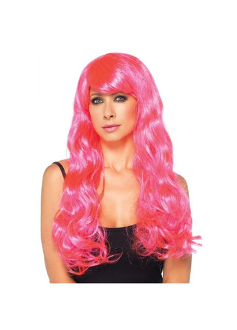 Длинный волнистый парик Neon Pink Starbrigh 60см Leg Avenue (289868642)