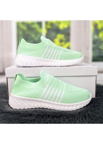 Кроссовки женские текстильные FDEK мятные лето (294050622)