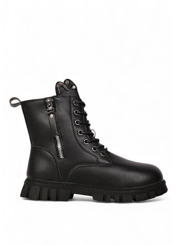 Черевики дитячі на дівчинку зимові чорні Леопард (368707282)