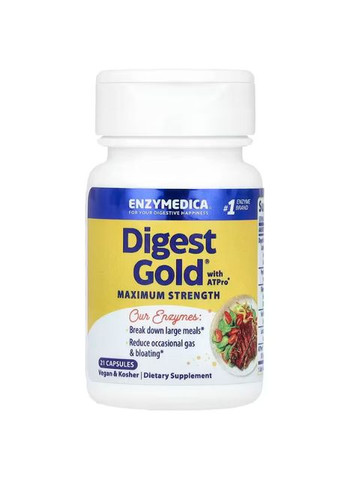 Пищеварительные ферменты Digest Gold with ATPro 21 капс Enzymedica (357342384)