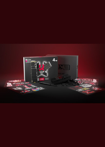 Накопичувач SSD 2TB IRDM Pro M.2 2280 PCIe 4.0 x4 3D TLC (IRP-SSDPR-P44A-2K0-80) Goodram (315502198)