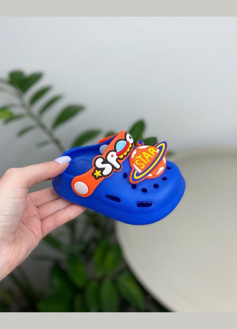 Детские крокси синие 952 No Brand (316036742)