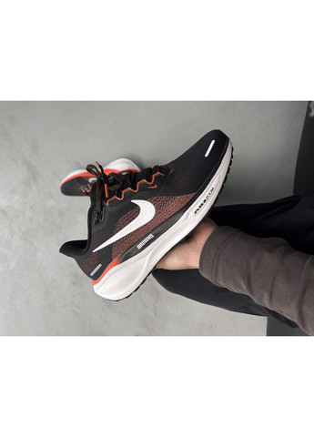 КРОСІВКИ ЖІНОЧІ NIKE AIR ZOOM PEGASUS 40 ROAD RUNNING BLACK / ORANGE НАЙК АІР ЗУМ ПЕГАСУС No Brand чорні демісезони (367170761)