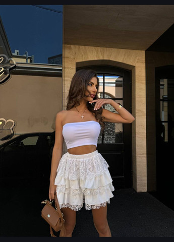 Женский укороченный топ бандо MonCher (345563959)