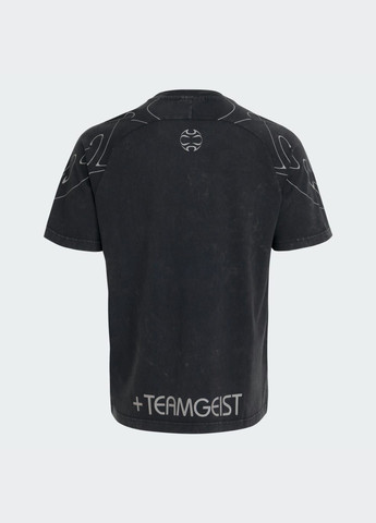 Чорна футболка adilenium season 4 teamgeist graphic adidas