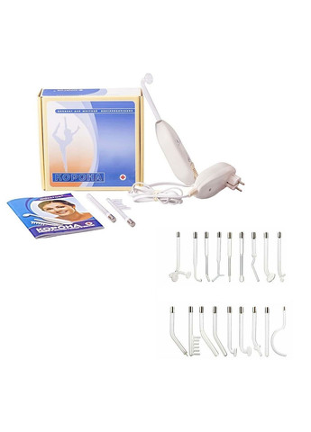 Дарсонваль «Корона» аппарат для местной дарсонвализации (3 электрода) + 18 дополнительных электродов Novator (371784401)