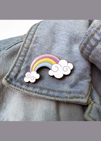 Значок з дерева "Райдуга" Cozy-Up (291162175)