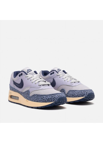 Блакитні кросівки чоловічі air max 1 `86 prm light blue/grey Nike