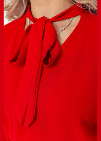 Красное платье нарядное, цвет темно-коралловый, Ager