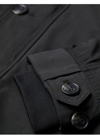 Чорна демісезонна чоловіча демісезонна чорна куртка розмір м H&M