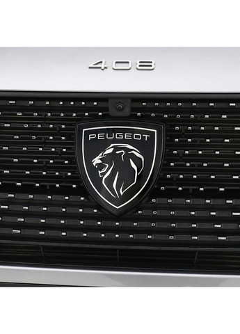Емблема решітки 408X чорна 145х150х30 мм (на напрямних) OEM 9837102480 Peugeot (369612200)