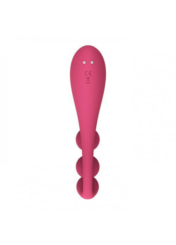 Універсальний вібратор Tri Ball 1, 3 мотори, гнеться Satisfyer (366876141)