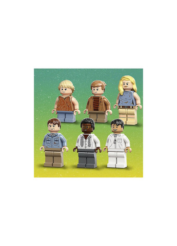 Jurassic World Центр відвідувачів: Атака тиранозавра й раптора 693 деталі (76961) Lego (304055305)