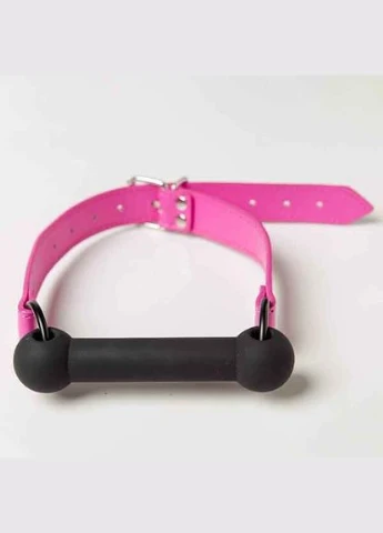 Кляп Silicone Luxury Fetish, Purple & Black DS Fetish (376532196)