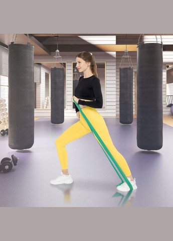 Стрічка-еспандер для спорту та реабілітації Flat Band 200 х 15 cм 5-8 кг Green () 4FIZJO P-5907222931653 (315348548)