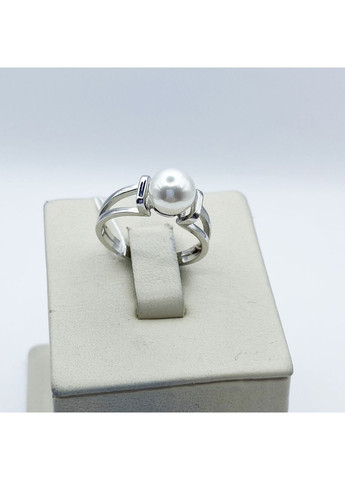 Кольцо серебряное с жемчугом 17 2,77 г No Brand (370142423)