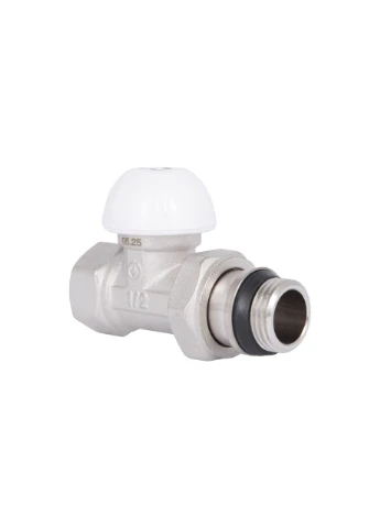 Радиаторный кран Powerful 1/2" с защитой от протечек прямой SF231W15 SD Forte (395930196)