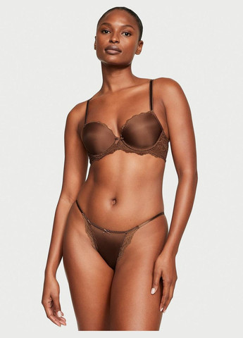 Женские трусики DREAM ANGELS Bikini коричневые Victoria's Secret (294973555)