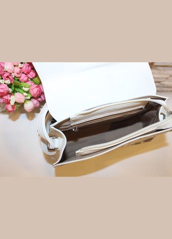 женская белая с цветочным принтом No Brand Сумка клатч (323167962)